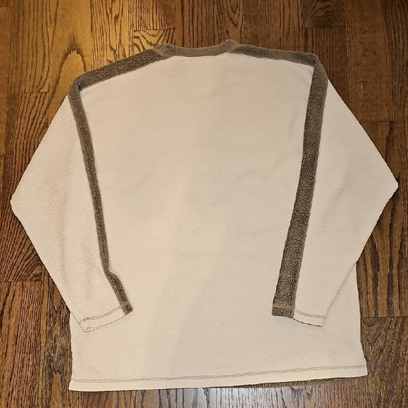 Redsand Men's Crewneck Sweater in Brown, White, and Blue - Picture 4 of 7